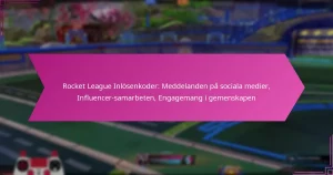 Read more about the article Rocket League Inlösenkoder: Meddelanden på sociala medier, Influencer-samarbeten, Engagemang i gemenskapen