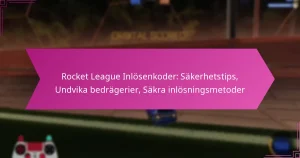 Read more about the article Rocket League Inlösenkoder: Säkerhetstips, Undvika bedrägerier, Säkra inlösningsmetoder