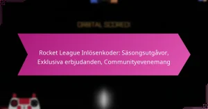 Read more about the article Rocket League Inlösenkoder: Säsongsutgåvor, Exklusiva erbjudanden, Communityevenemang