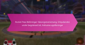 Read more about the article Rocket Pass Belöningar: Säsongsevenemang, Erbjudanden under begränsad tid, Exklusiva upplåsningar