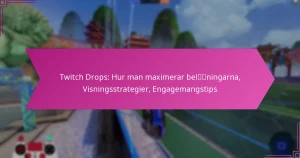 Read more about the article Twitch Drops: Hur man maximerar belöningarna, Visningsstrategier, Engagemangstips