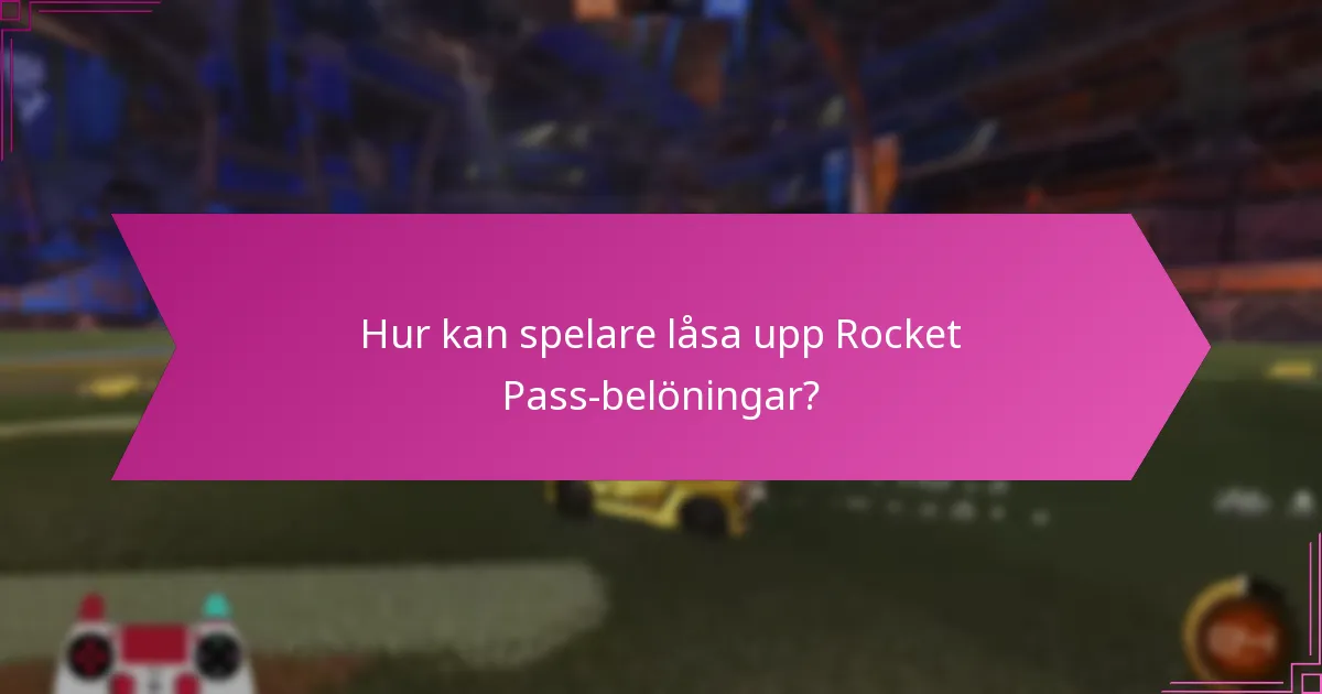 Vilka typer av belöningar finns tillgängliga i Rocket Pass?
